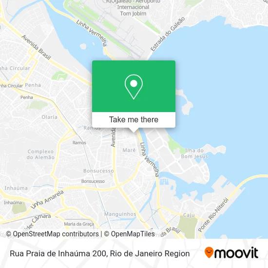 Rua Praia de Inhaúma 200 map