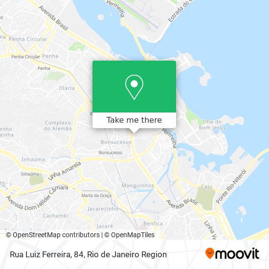 Rua Luiz Ferreira, 84 map