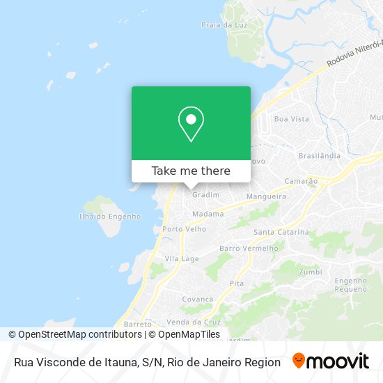 Rua Visconde de Itauna, S/N map