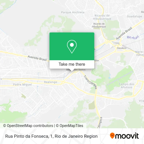 Rua Pinto da Fonseca, 1 map