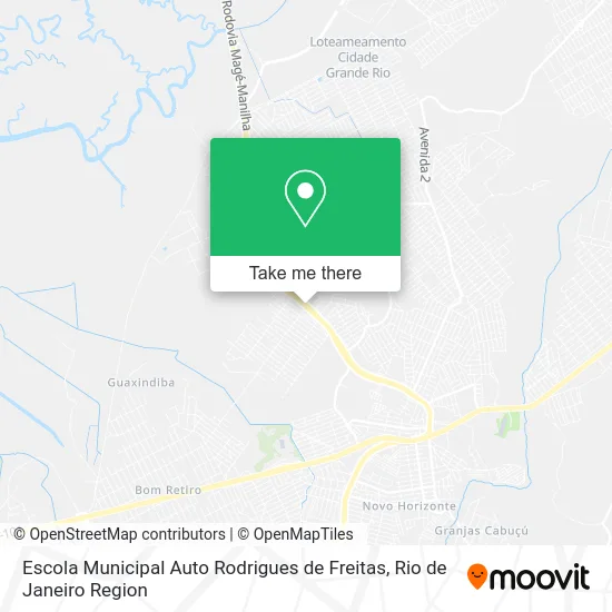 Escola Municipal Auto Rodrigues de Freitas map