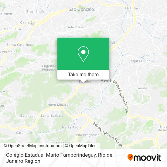 Colégio Estadual Mario Tamborindeguy map