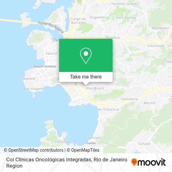 Coi Clínicas Oncológicas Integradas map