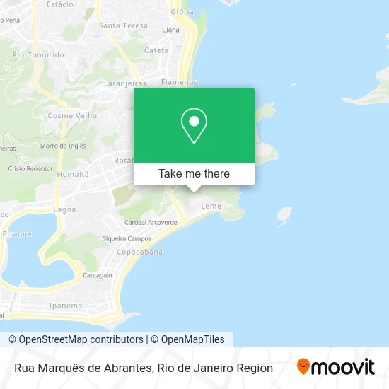 Rua Marquês de Abrantes map