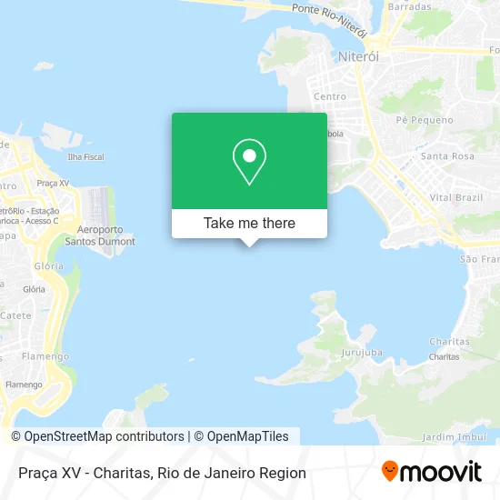 Praça XV - Charitas map