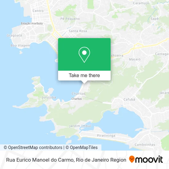 Rua Eurico Manoel do Carmo map