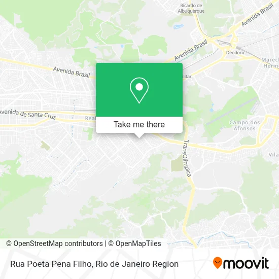 Rua Poeta Pena Filho map