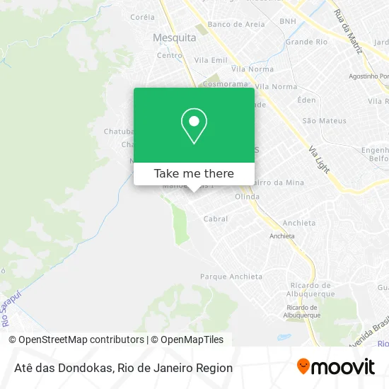 Atê das Dondokas map