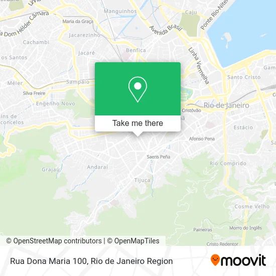 Rua Dona Maria 100 map