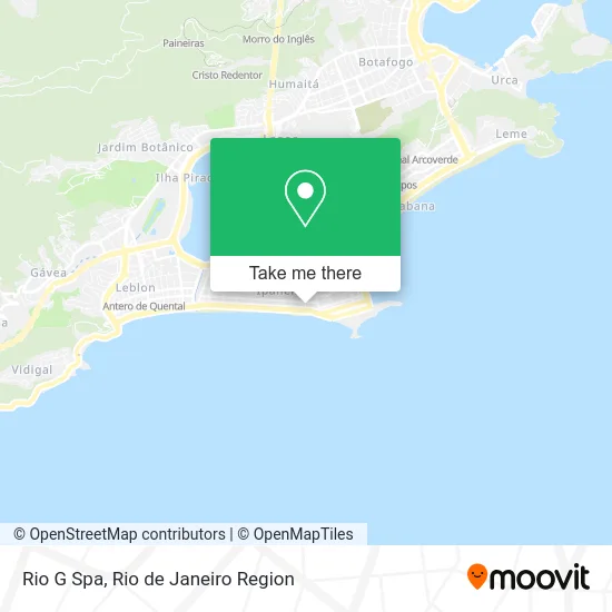 Rio G Spa map
