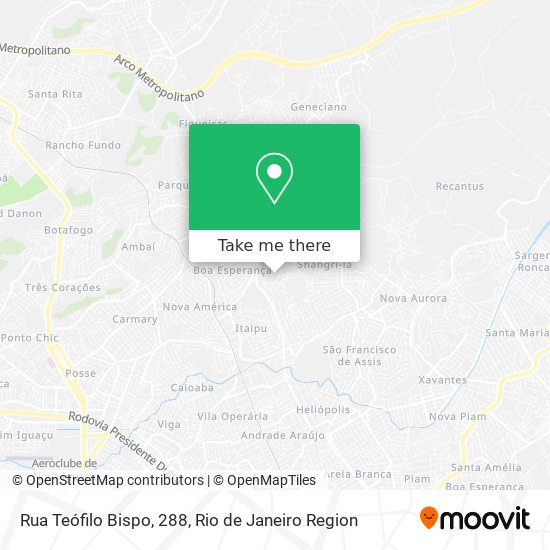 Rua Teófilo Bispo, 288 map