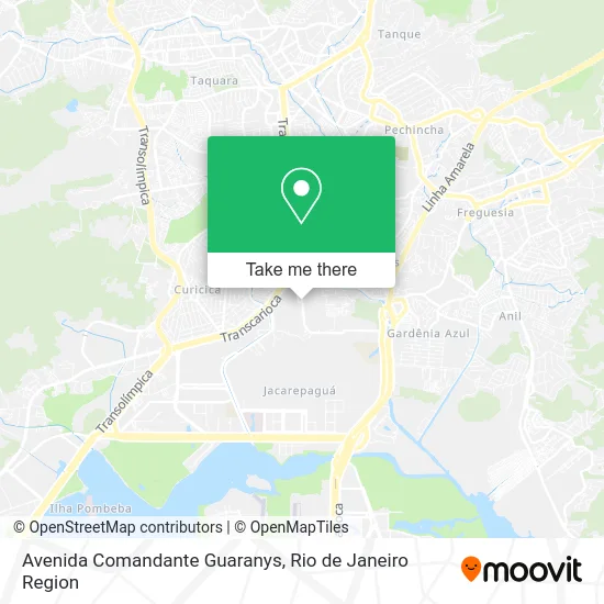 Avenida Comandante Guaranys map