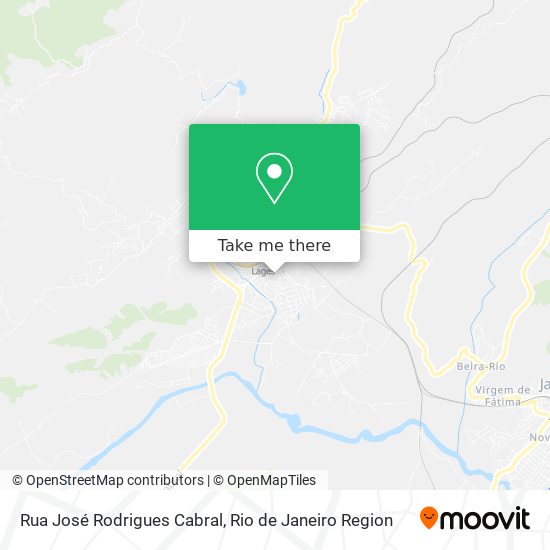 Rua José Rodrigues Cabral map