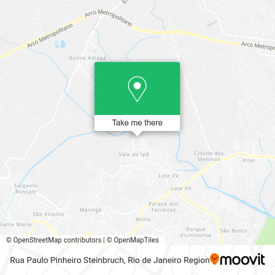 Rua Paulo Pinheiro Steinbruch map