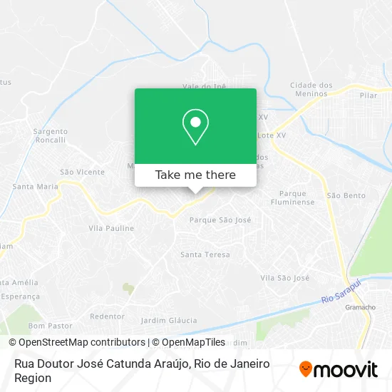 Rua Doutor José Catunda Araújo map