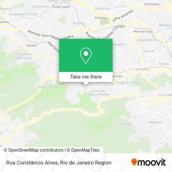 Rua Constâncio Alves map