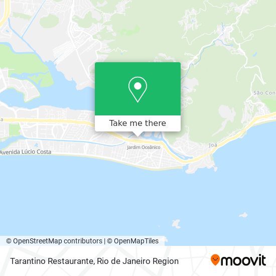 Mapa Tarantino Restaurante