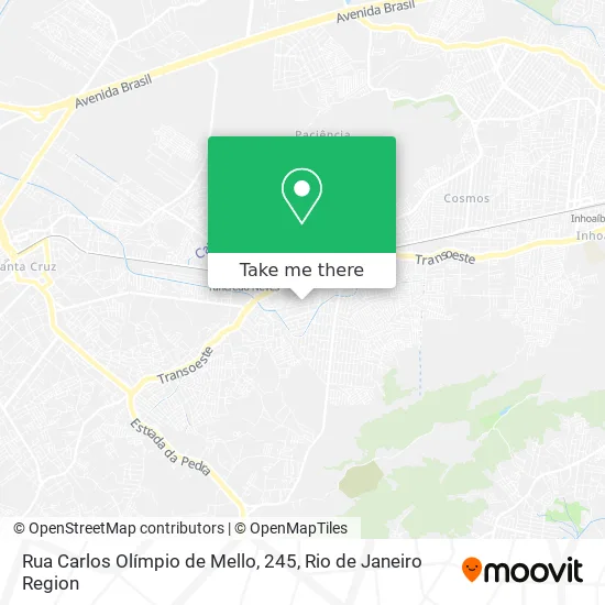 Rua Carlos Olímpio de Mello, 245 map