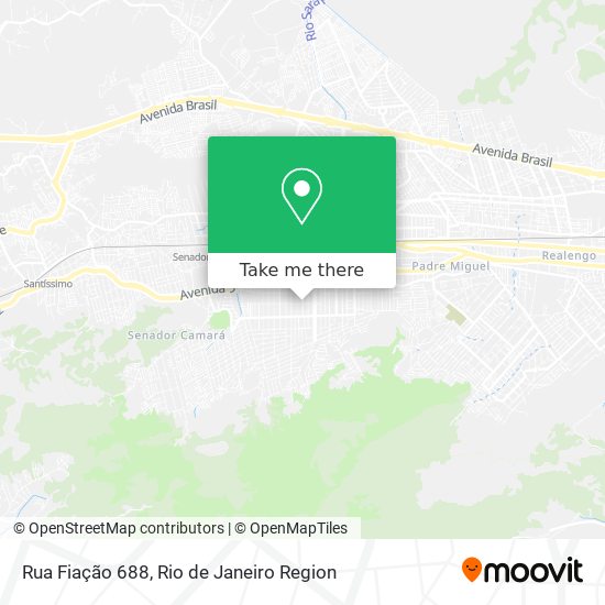 Rua Fiação 688 map