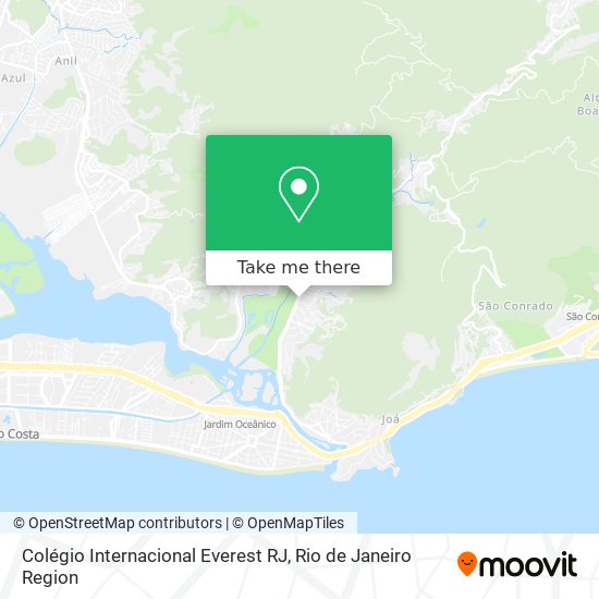 Colégio Internacional Everest RJ map