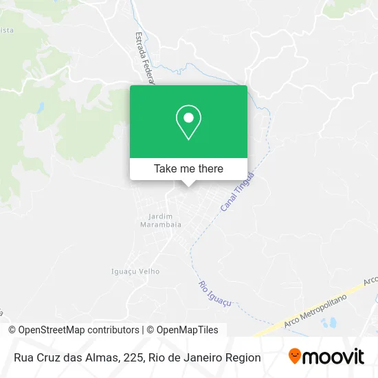 Rua Cruz das Almas, 225 map