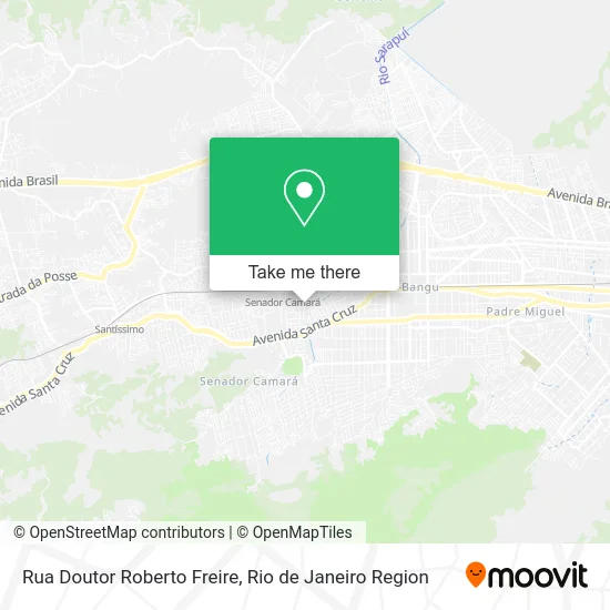 Rua Doutor Roberto Freire map