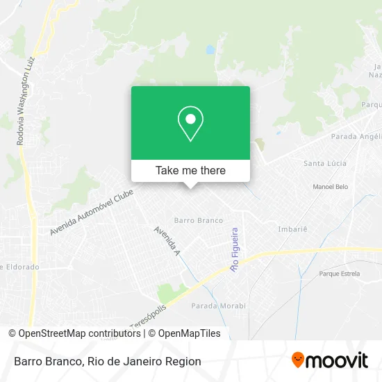 Barro Branco map