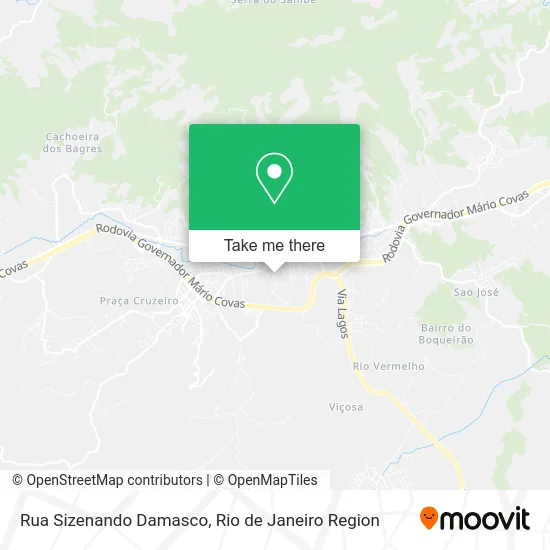 Rua Sizenando Damasco map