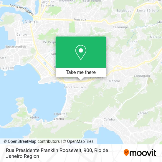 Rua Presidente Franklin Roosevelt, 900 map