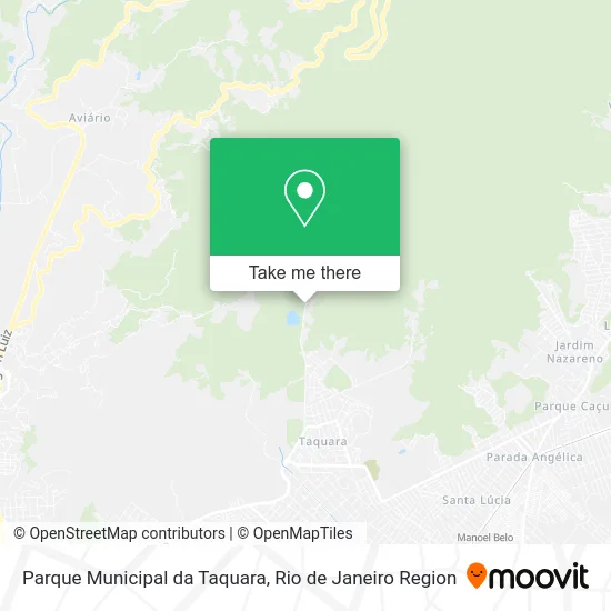 Parque Municipal da Taquara map