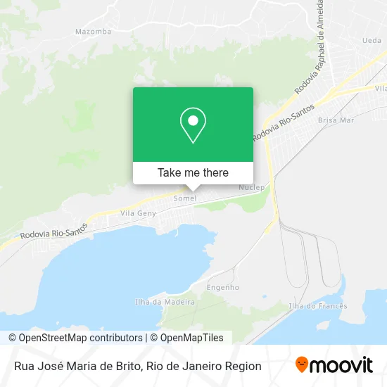Rua José Maria de Brito map