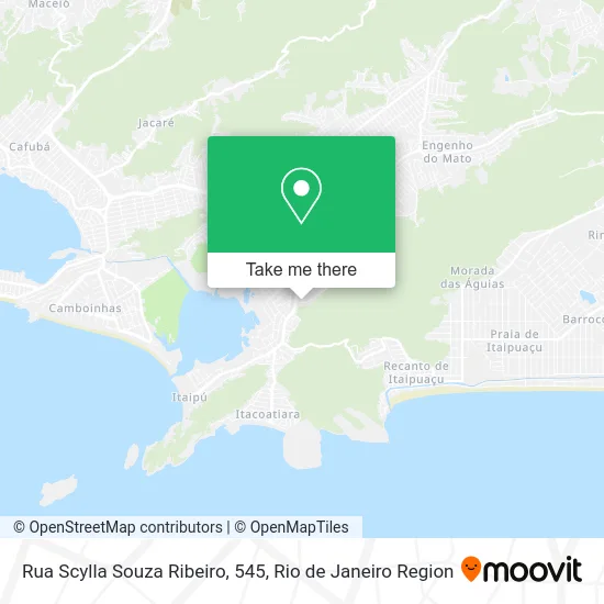 Rua Scylla Souza Ribeiro, 545 map