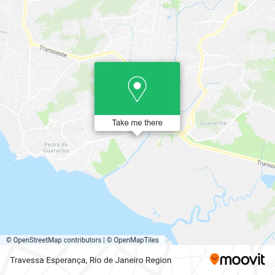 Travessa Esperança map