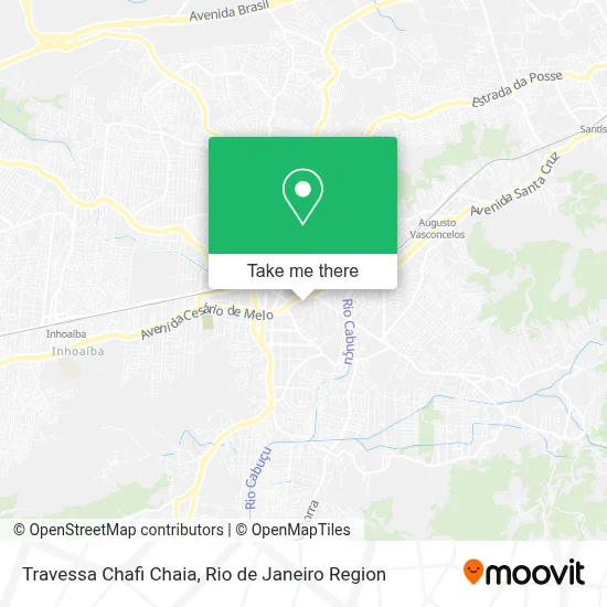 Travessa Chafi Chaia map