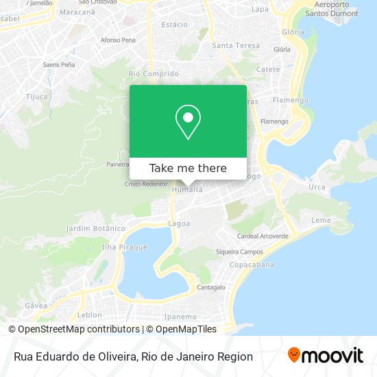 Rua Eduardo de Oliveira map