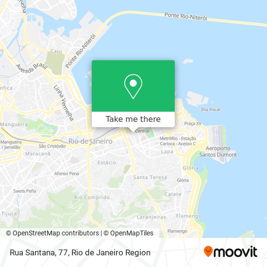 Rua Santana, 77 map
