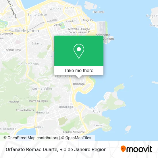 Orfanato Romao Duarte map