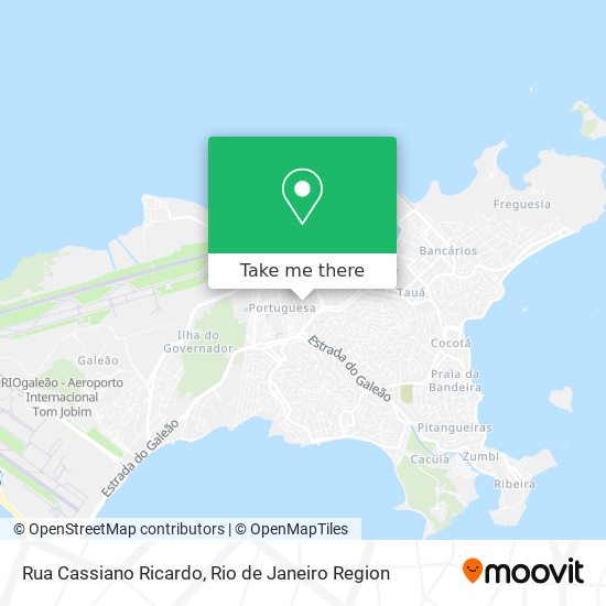 Rua Cassiano Ricardo map