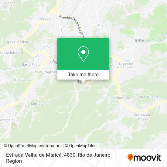 Estrada Velha de Maricá, 4830 map
