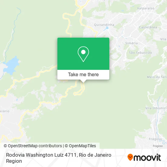Rodovia Washington Luíz 4711 map