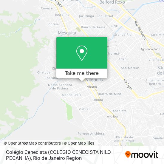 Colégio Cenecista (COLEGIO CENECISTA NILO PECANHA) map