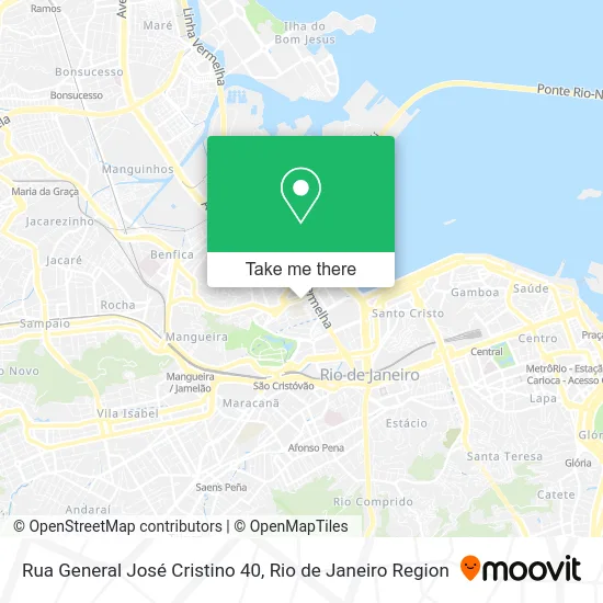 Rua General José Cristino 40 map
