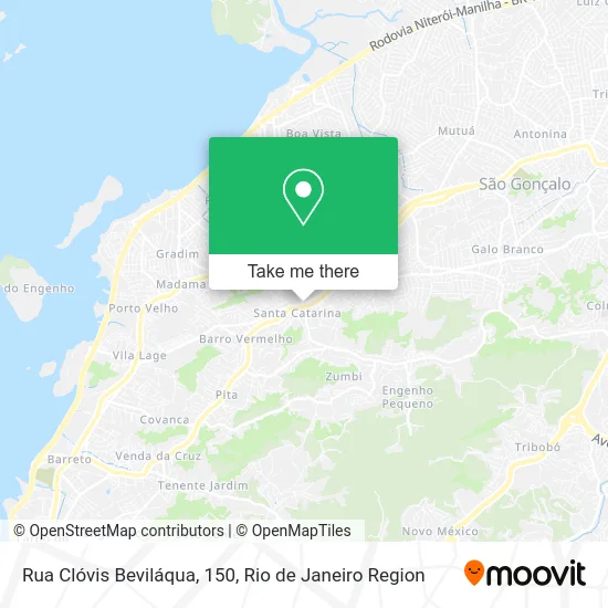 Rua Clóvis Beviláqua, 150 map