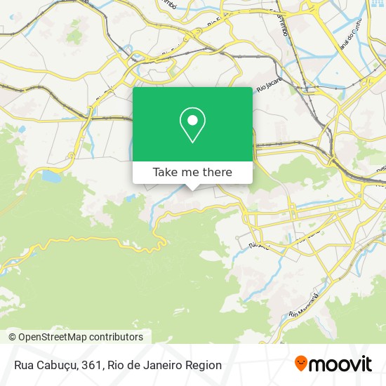 Rua Cabuçu, 361 map