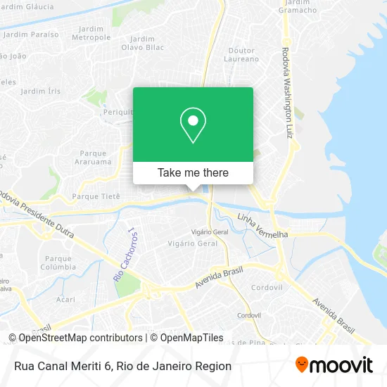 Rua Canal Meriti 6 map
