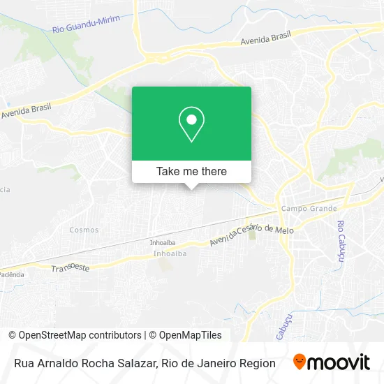 Rua Arnaldo Rocha Salazar map