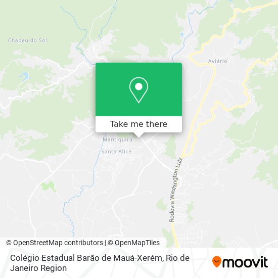 Colégio Estadual Barão de Mauá-Xerém map