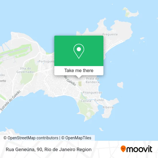 Rua Geneúna, 90 map