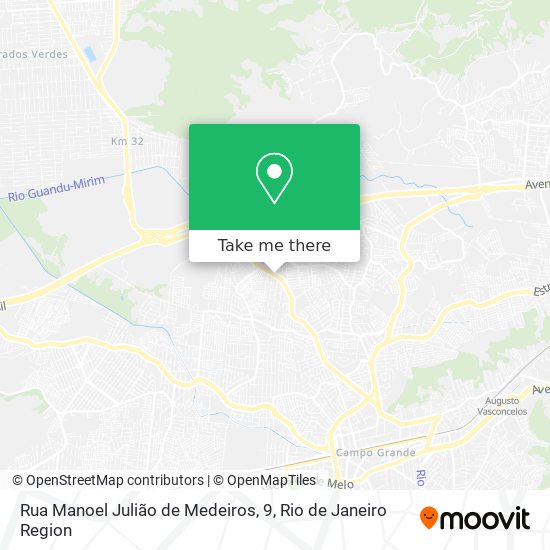 Rua Manoel Julião de Medeiros, 9 map