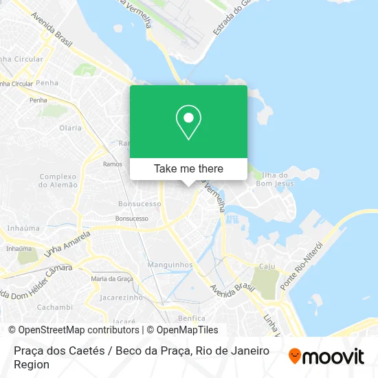 Praça dos Caetés / Beco da Praça map